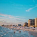 Gulf Coast beach on Florida's Pinellas County shoreline